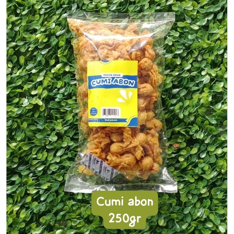 

SNACK ENACK - CUMI ABON 250GR cemilan murah jajan enak