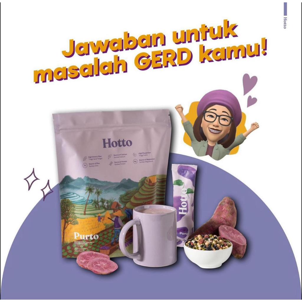 

(HOTTO) HOTTO PURTO 100% ORIGINAL 1 POUCH EXP 2026 SEGEL MULTIGRAIN OAT