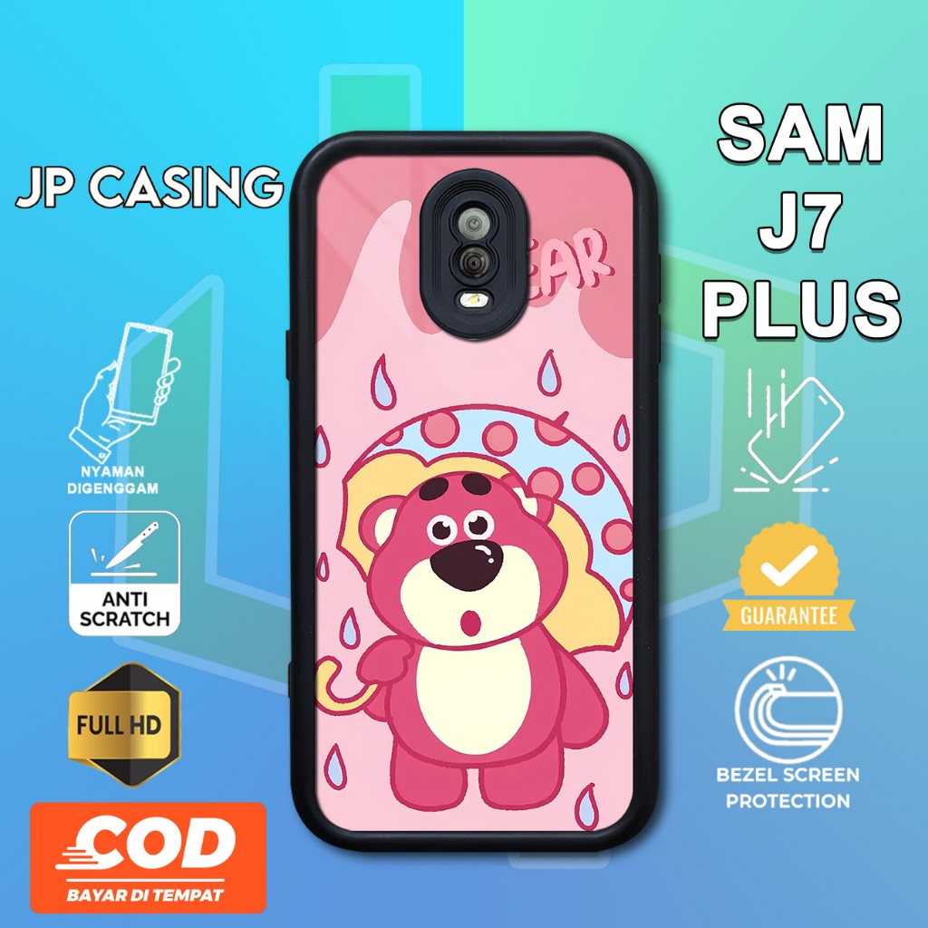 Case Samsung J7 Plus Terbaru Casing Samsung J7 Plus JPCasing [Lotso] Hardcase Softcase Glossy