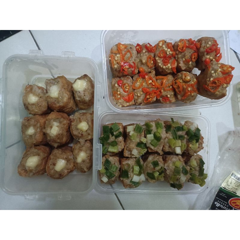 

bakso tahu mix isi 24 dengan chilli oil BISA KIRIM INSTAN