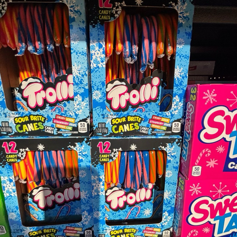 

TROLLI SOUR BRITE CANDY CANES CHRISTMAS