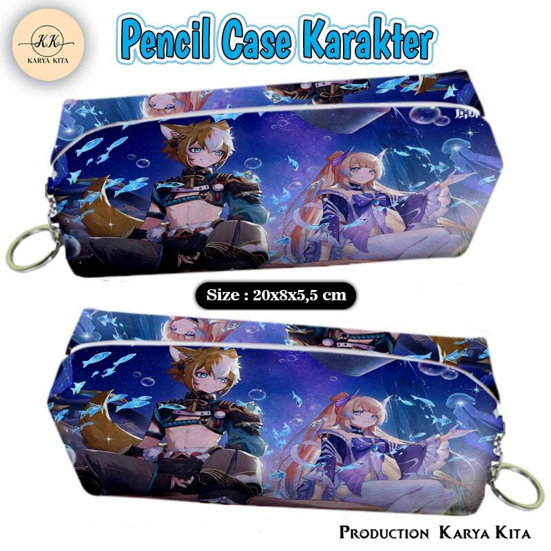 

MIX PENCASE | kotak pensil karakter GENSHIN TAK04