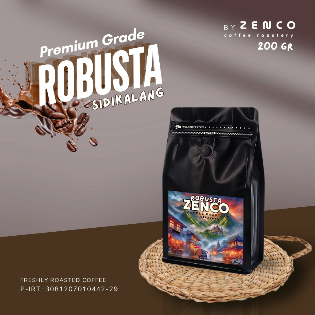 

Kopi Robusta SIDIKALANG Premium - ZENCO