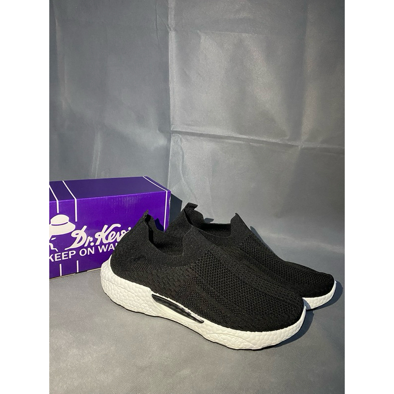 SEPATU SPORT PRIA MEN SNEAKER SEKOLAH FLYKNIT SLIP ON 889-052 DR.KEVIN