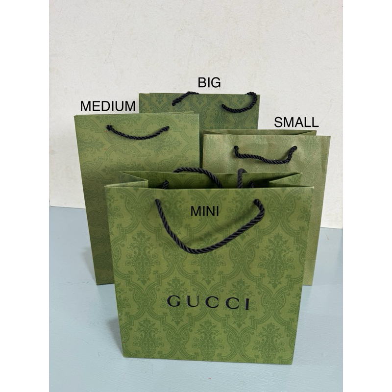 

paperbag gucci
