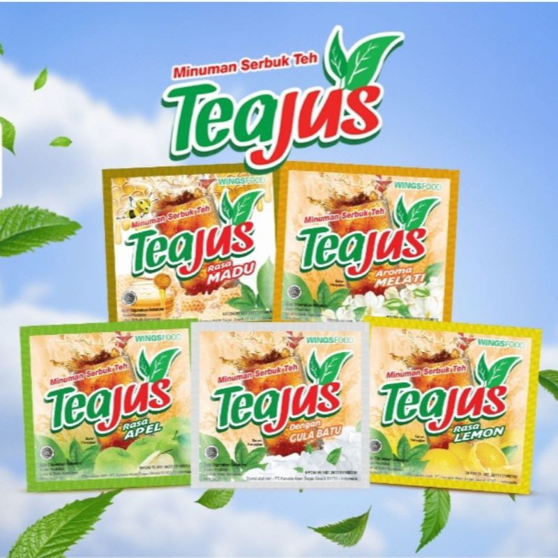 

TEA JUS renteng 10 sachet