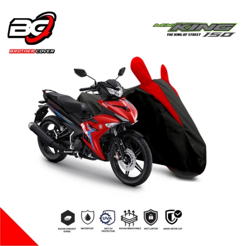 Sarung Motor Yamaha MX King, Jupiter MX 135 WATERPROOF pelindung motor anti air & panas matahari Cov