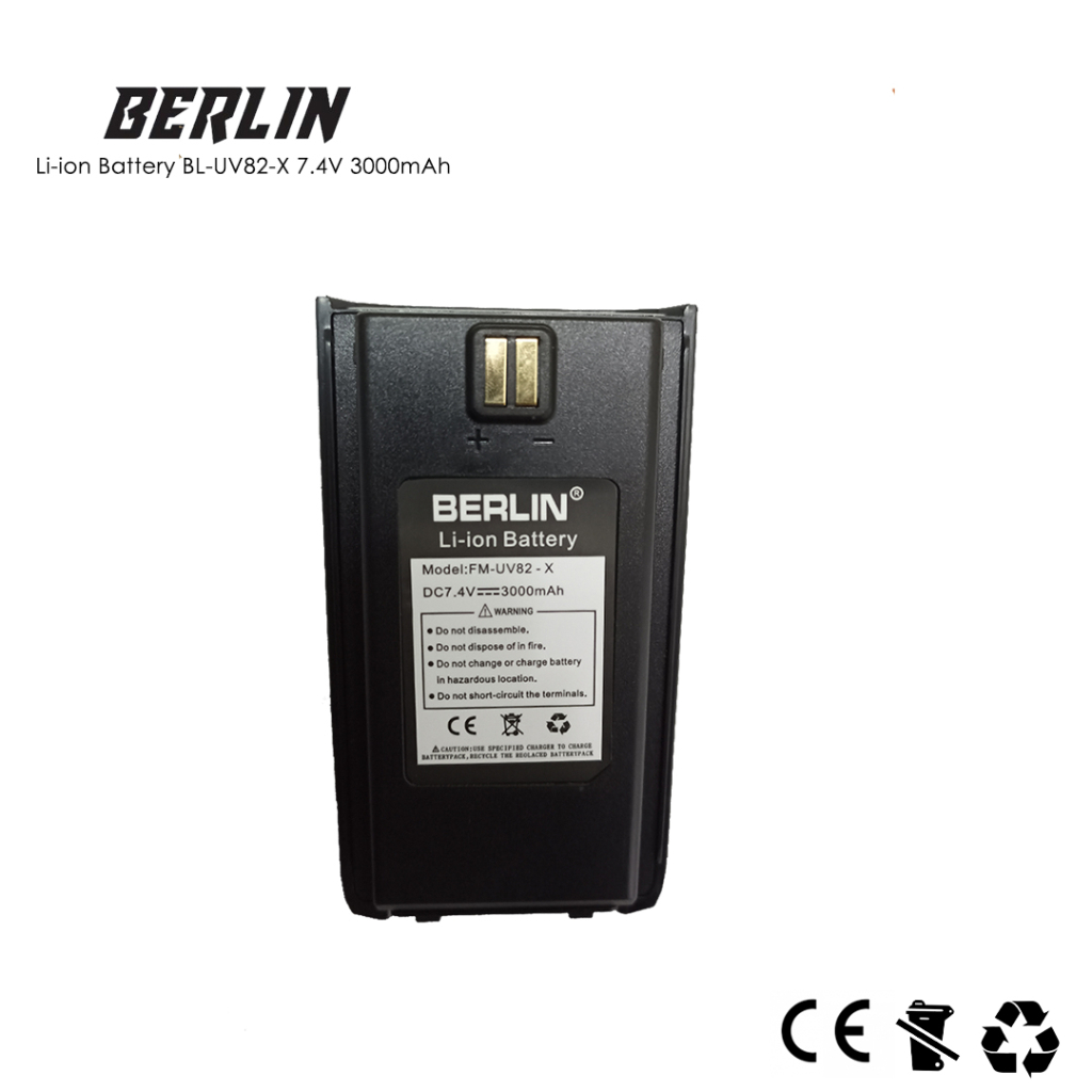 Battery HT/Walkie Talkie Berlin BL UV82-X