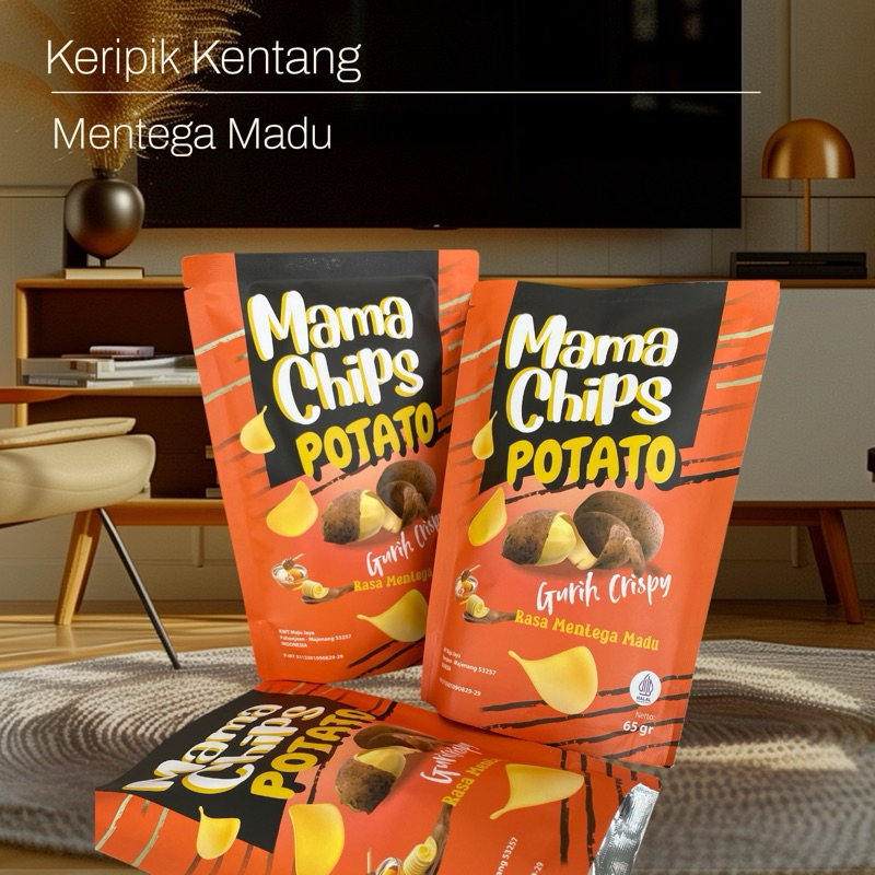 

Keripik Kentang Mentega Madu