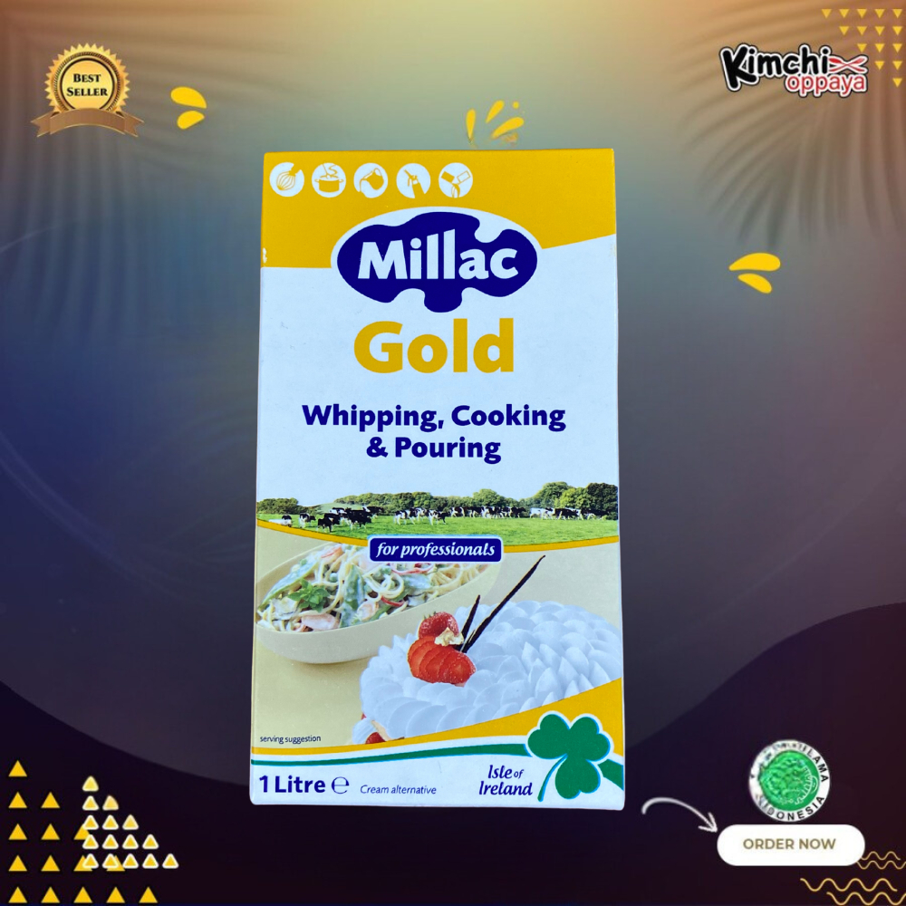 

Millac Gold Whipping/Cooking & Pouring Cream 1 Liter