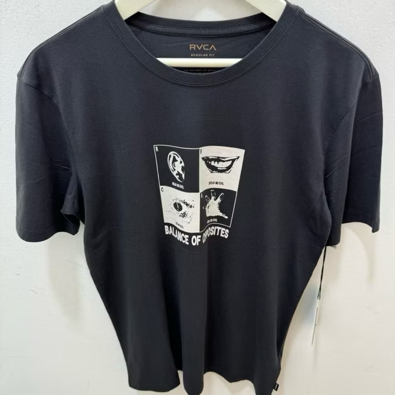 Kaos Pria Rvca Original No Evil Waa New