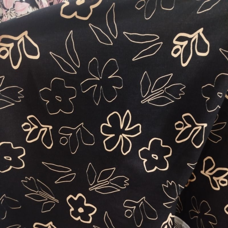 Bahan linen motif | kain linen | bahan linen motif bunga | linen pure | kain linen | bahan kemeja | 