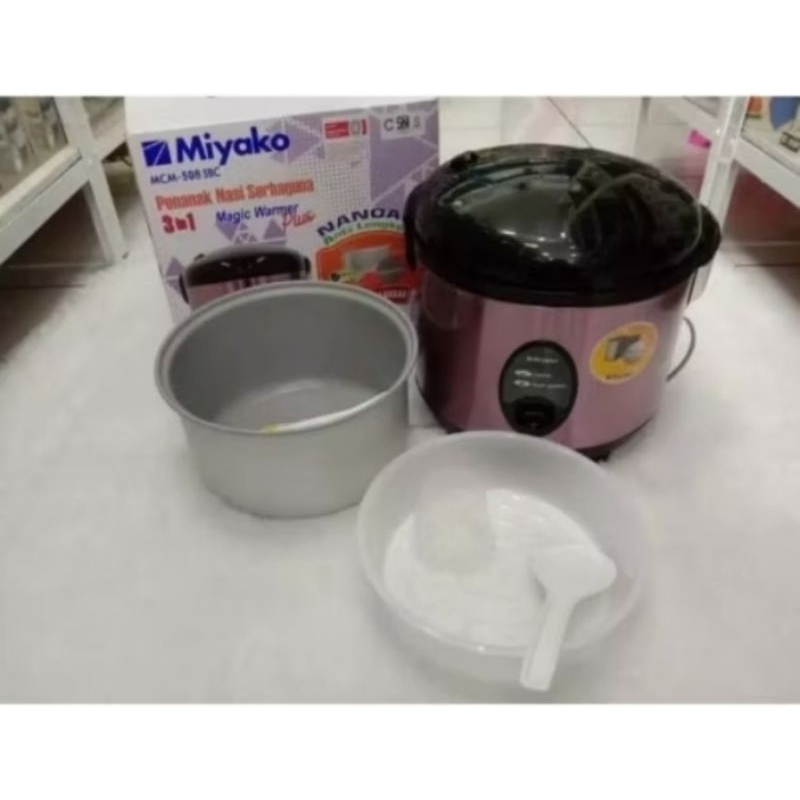 Miyako MCM 508 SBC 1.8 Liter 3 in 1 Magic Com Miyako MCM508SBC MCM-508SBC MCM 508 SBC 1.8 Liter - Un