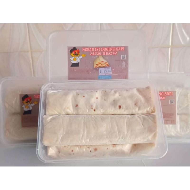 

Frozen Food Kebab Jumbo Masbro isi 5biji