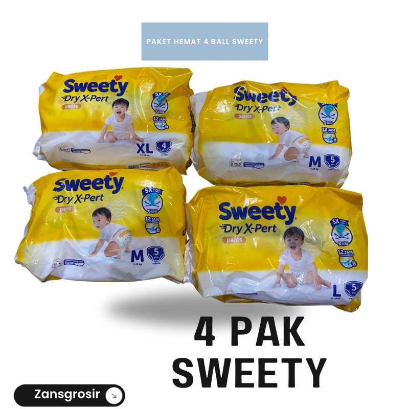 4 Ball sweety Bronze MiniPack || popok sweety