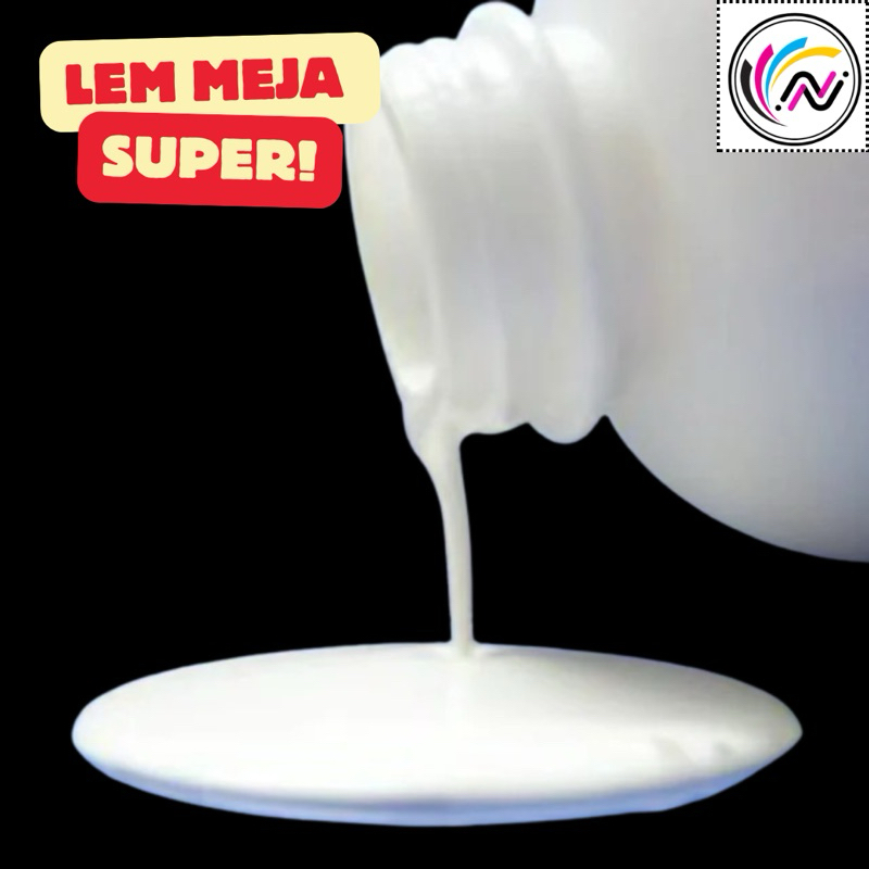 

1KG Lem Meja Super Lem triplek atau meja bahan sablon baju