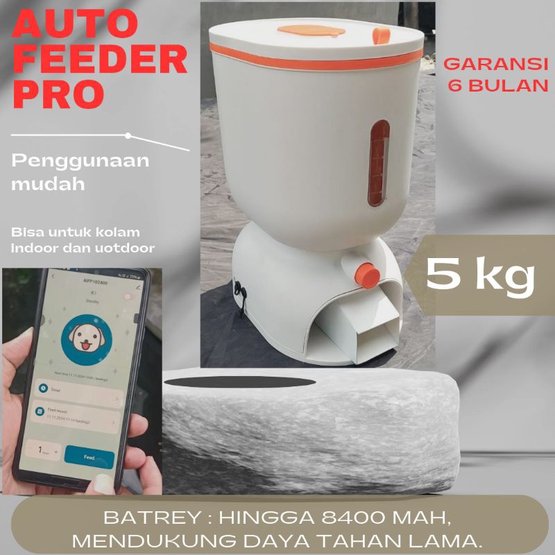 Auto feeder PRO/Auto feeder ikan  /pakan ikan otomatis