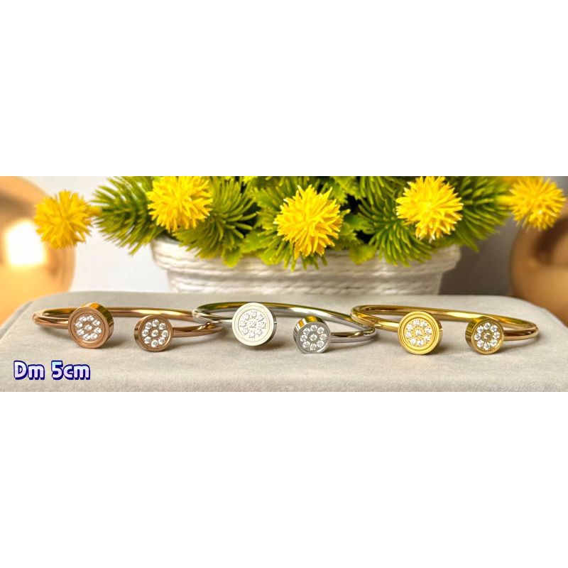 Gelang bangle titanium anak (mirip mci)