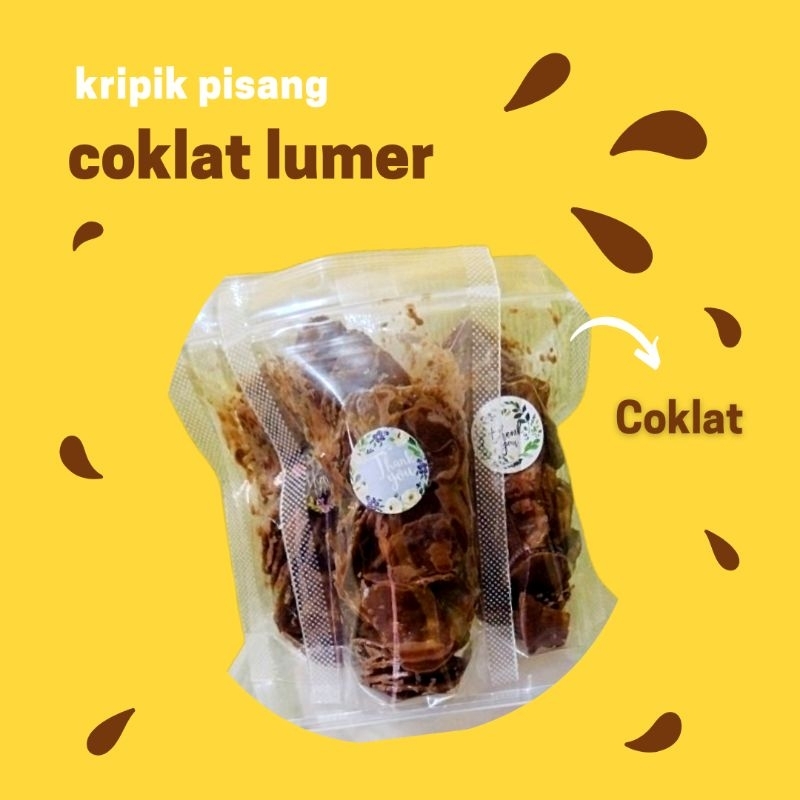 

KRIPIK PISANG COKLAT | KRIPIK PISANG LUMER | BANANA CHIPS | BERAT PER PCS 42-43 GRAM