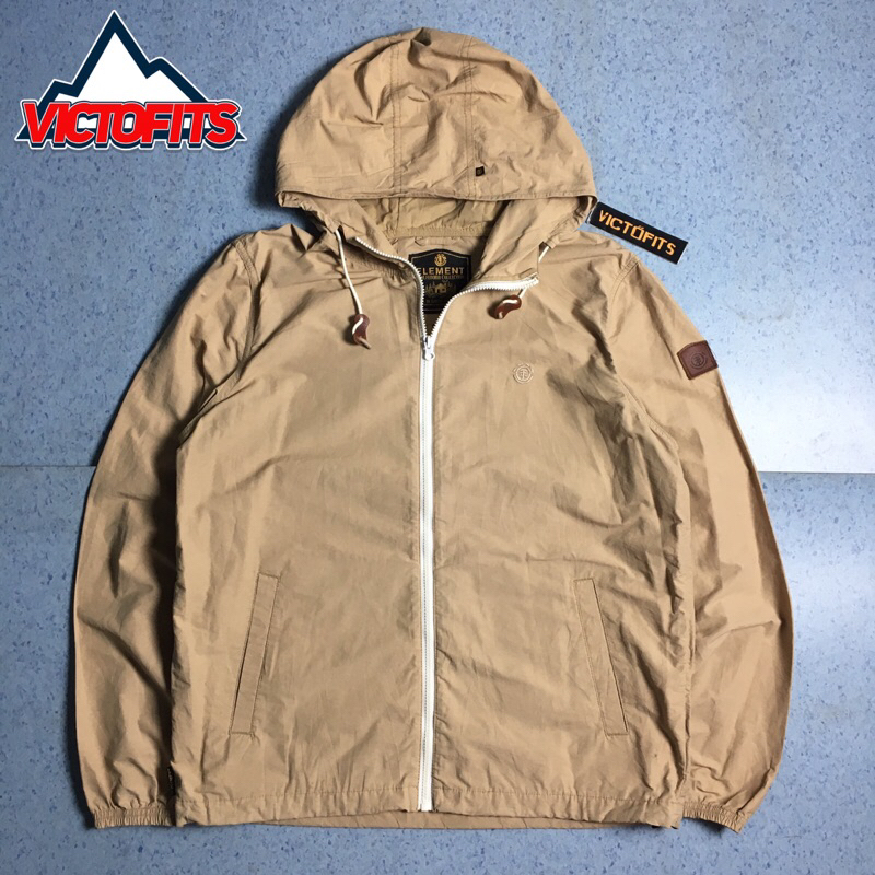 Jaket Windbreaker Element Wolfeboro Alder Light