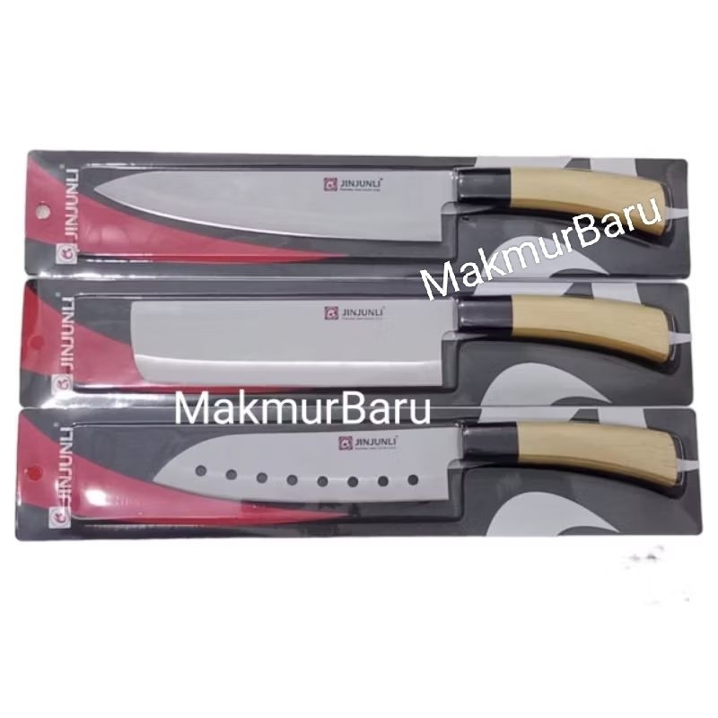 Pisau Dapur Tajam Gagang kayu