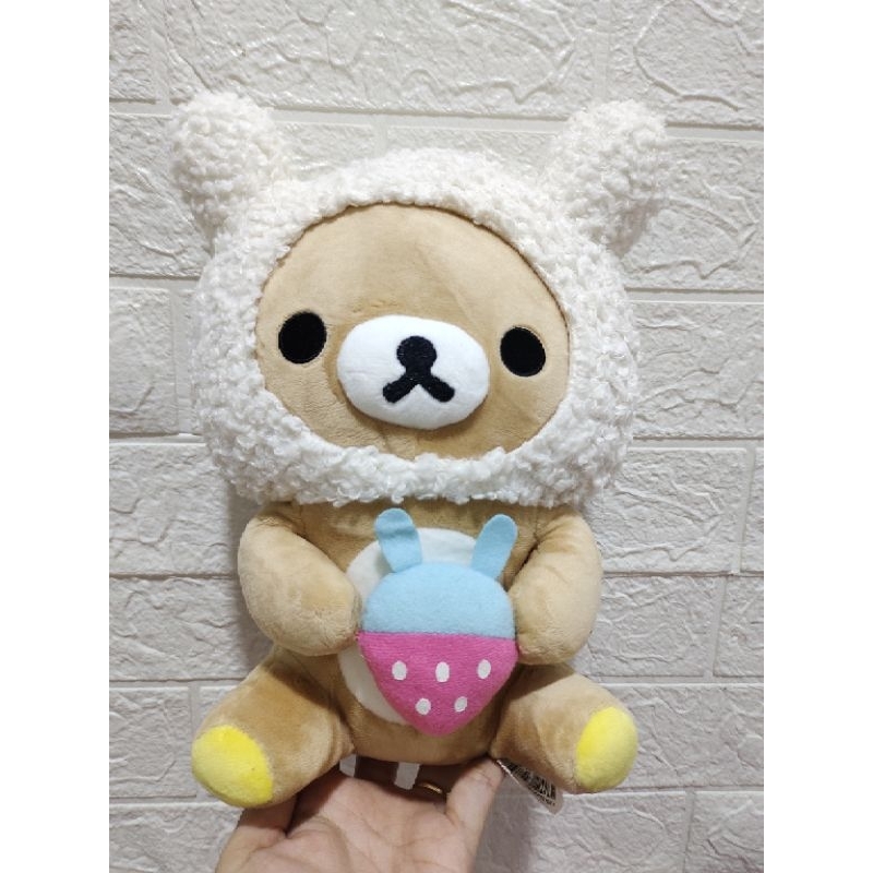 BONEKA RILAKKUMA ORIGINAL SAN-X RILAKUMA