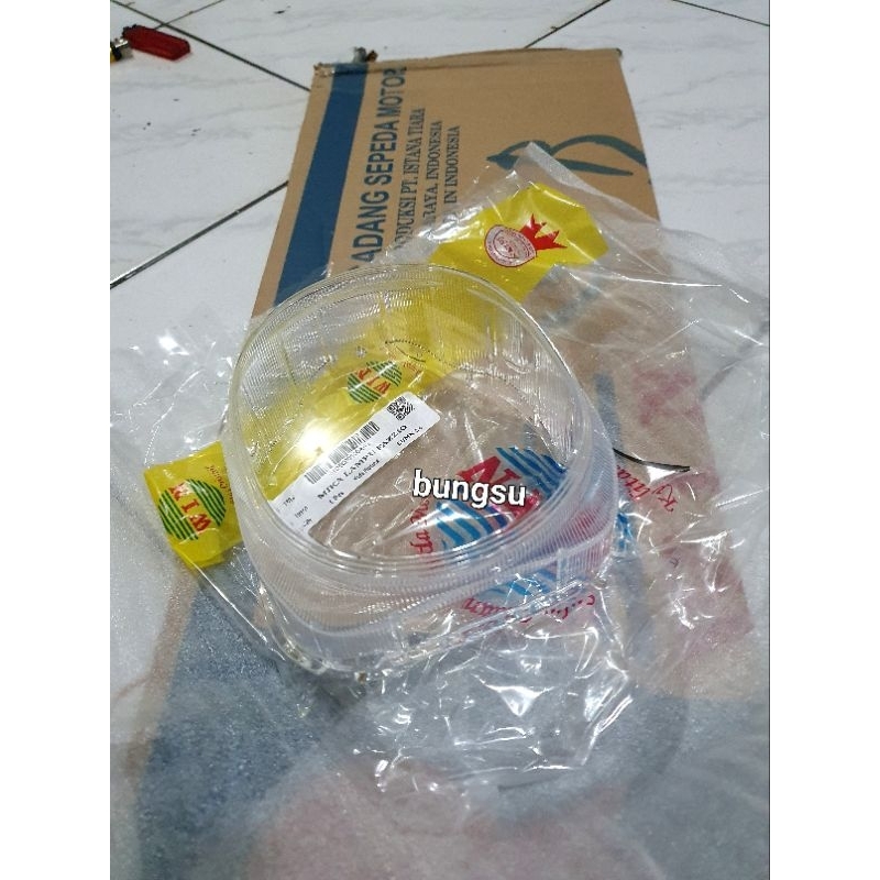 KACA MIKA LAMPU DEPAN YAMAHA FAZIO