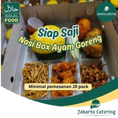 

PROMO Paket Nasi Box Catering Enak/Murah/Halal/Makanan Siap Saji Untuk Semua Acara