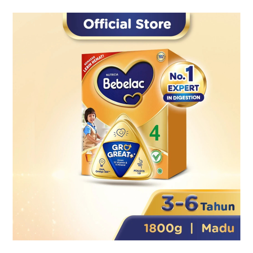 

Bebelac 4 Madu Susu Pertumbuhan Bubuk 1,8kg