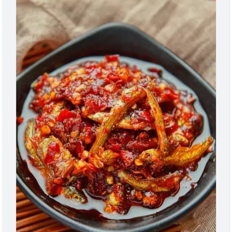 

Sambal Teri Pedas 150gr