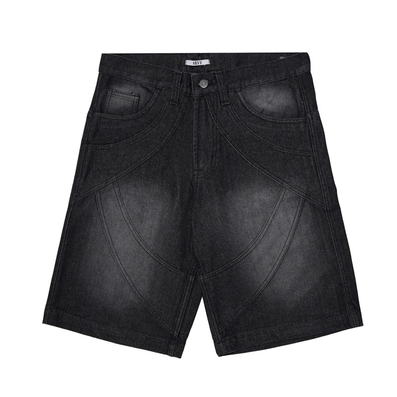 HLVY - Baggy Jorts Mezclilla