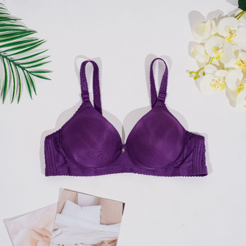BRA|BH XINSHINI TANPA KAWAT POLOS KAIT 3
