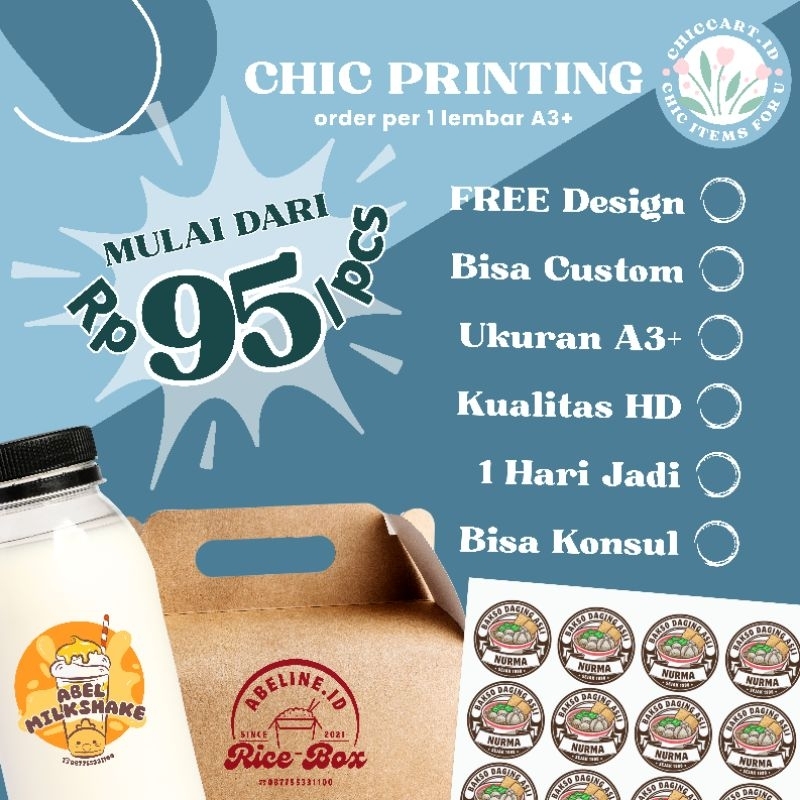 

Cetak Stiker Untuk Usaha Gratis Design Logo