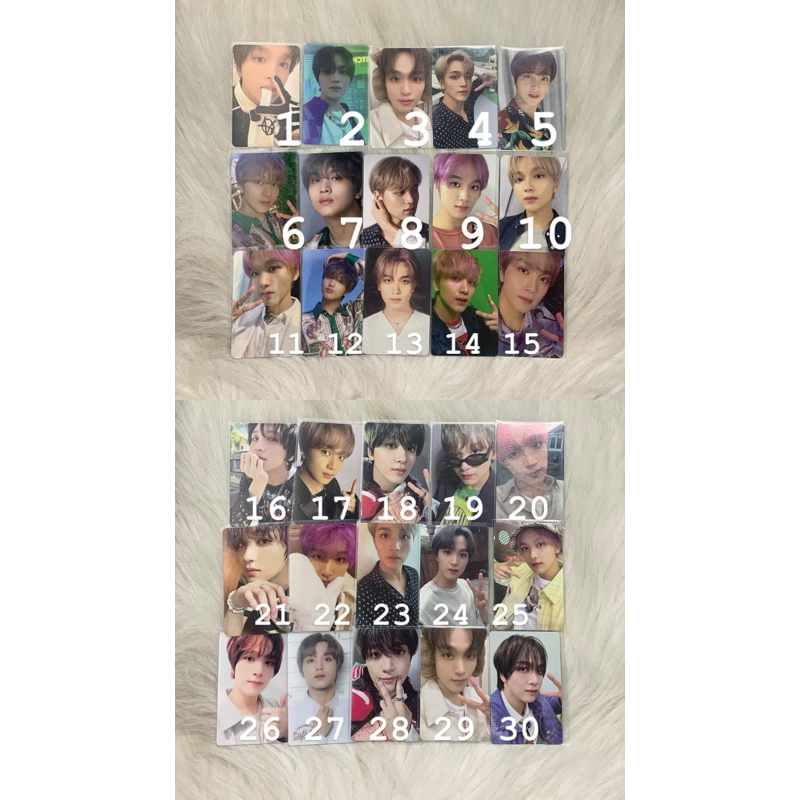 PHOTOCARD HAECHAN NCT OFFICIAL