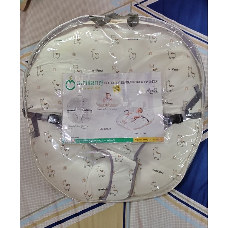 Omiland Sofa Bayi Dengan Safety Belt Original Preloved