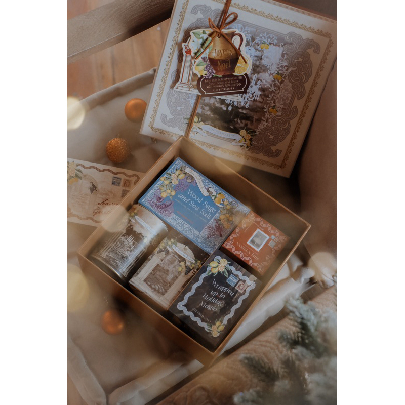 

MILAN - Christmas hampers GIFTBYDAISEY LITTLE DAISEY / hampers natal 2024 / parcel natal / cookies kue kering / xmas gift / parcel tahun baru. / new year