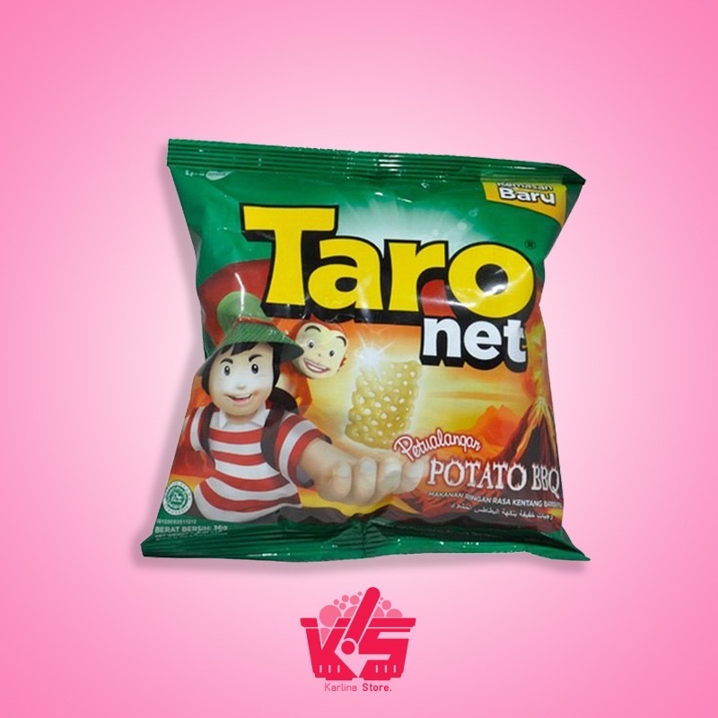 

Taro Net Snack Potato BBQ 1 Renceng (Isi 10pcs)