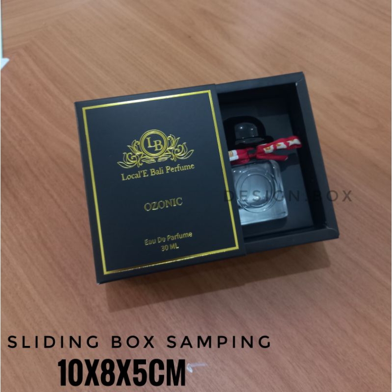 

SLIDING BOX SAMPING HITAM UK 10X8X5CM