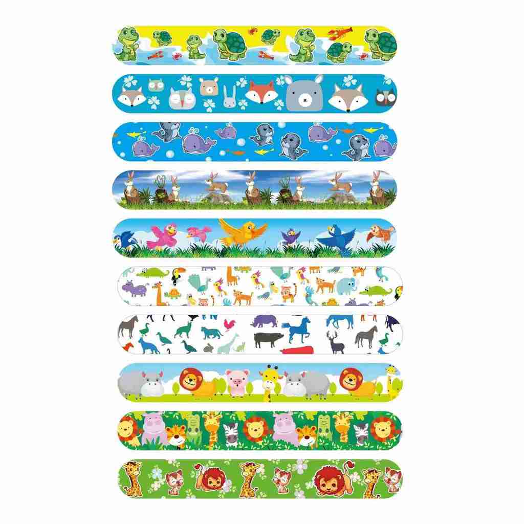 

GROSIR 50 PCS MAINAN GELANG PENGGARIS/GELANG LIPAT/GELANG BISA DIGULUNG MOTIF ANIMAL,HEWAN
