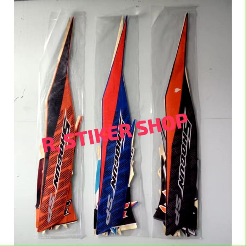 STIKER STRIPING LIS BODY MOTOR SHOGUN SP 125,2009,termurah