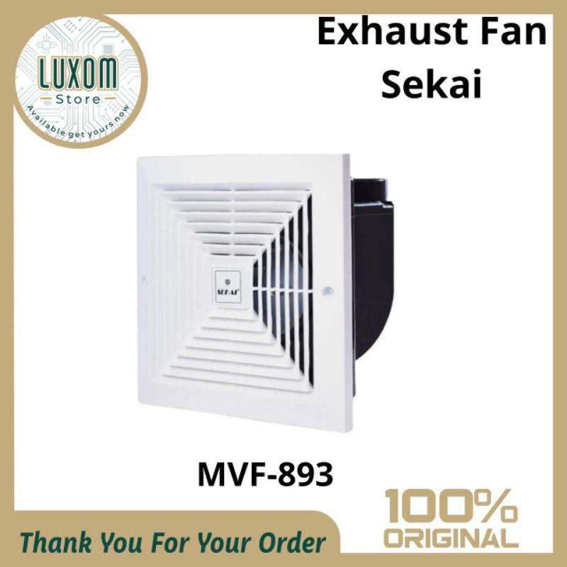 Exhaust fan Sekai MVF-893/exhaust/sekai/mvf893/8inch