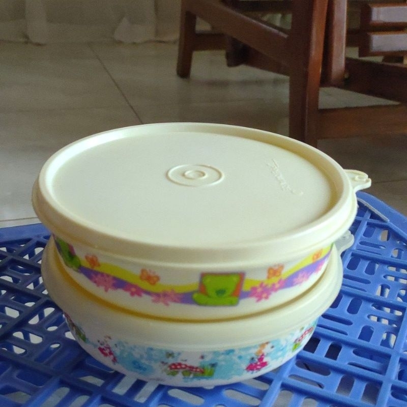 bowl tupperware preloved