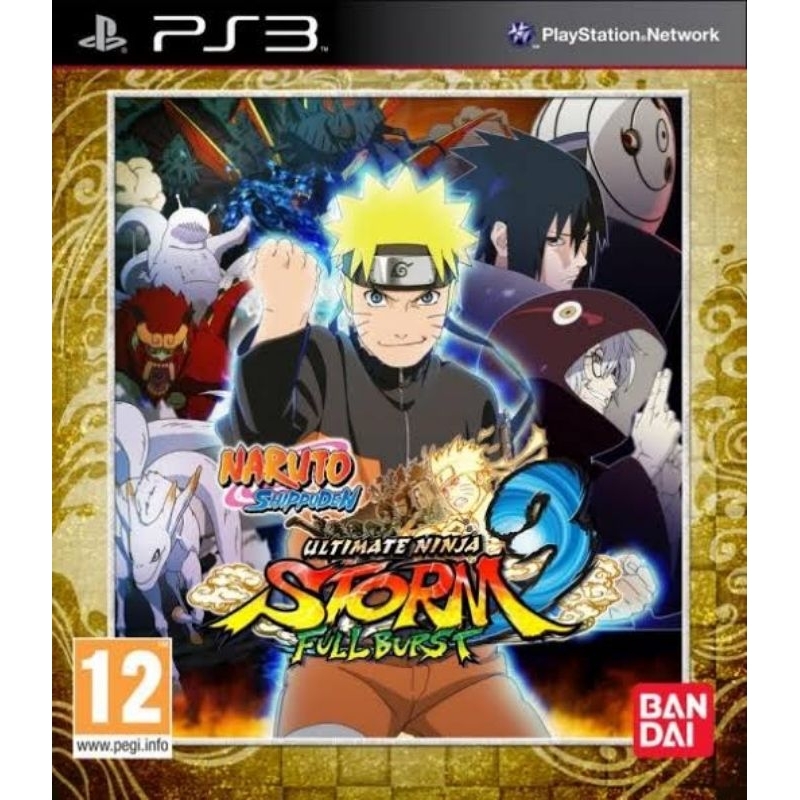 File PKG PS3 - Naruto Storm 3 Full Burst
