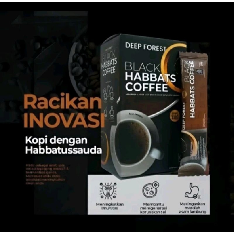 

Black Habbats Coffee Perpaduan Kopi dan Herbal Habbatussauda