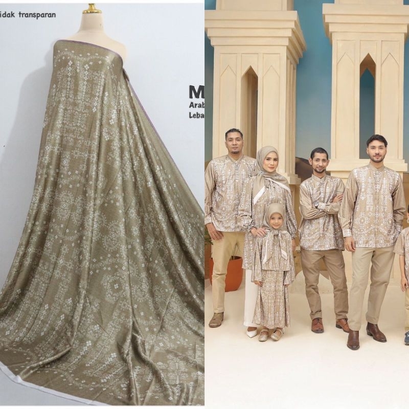 Bahan Arabian Silk Motif MAISO | Kain meteran | Kain seragam | textile | kain eceran | textile terja