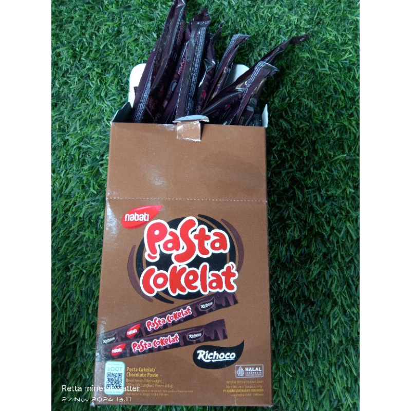 

Nabati PASTA COKLAT RICHOCO ISI 30 PCS 180g