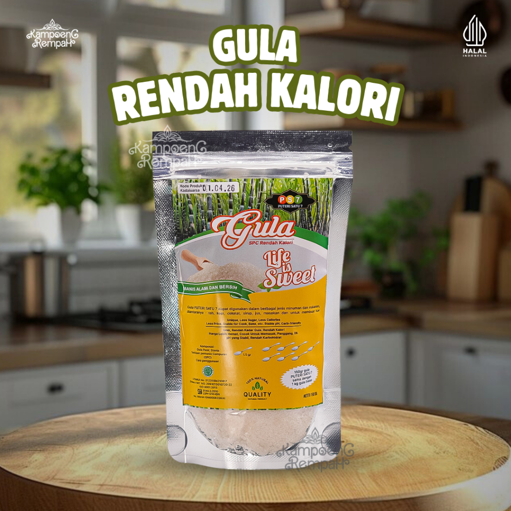 Kampoeng Rempah | Gula Sehat PS7 rendah kalori