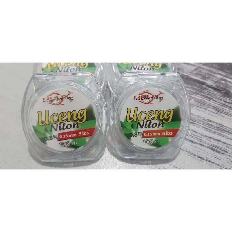 Senar pancing Nilon UCENG by Relix Nusantara 100m