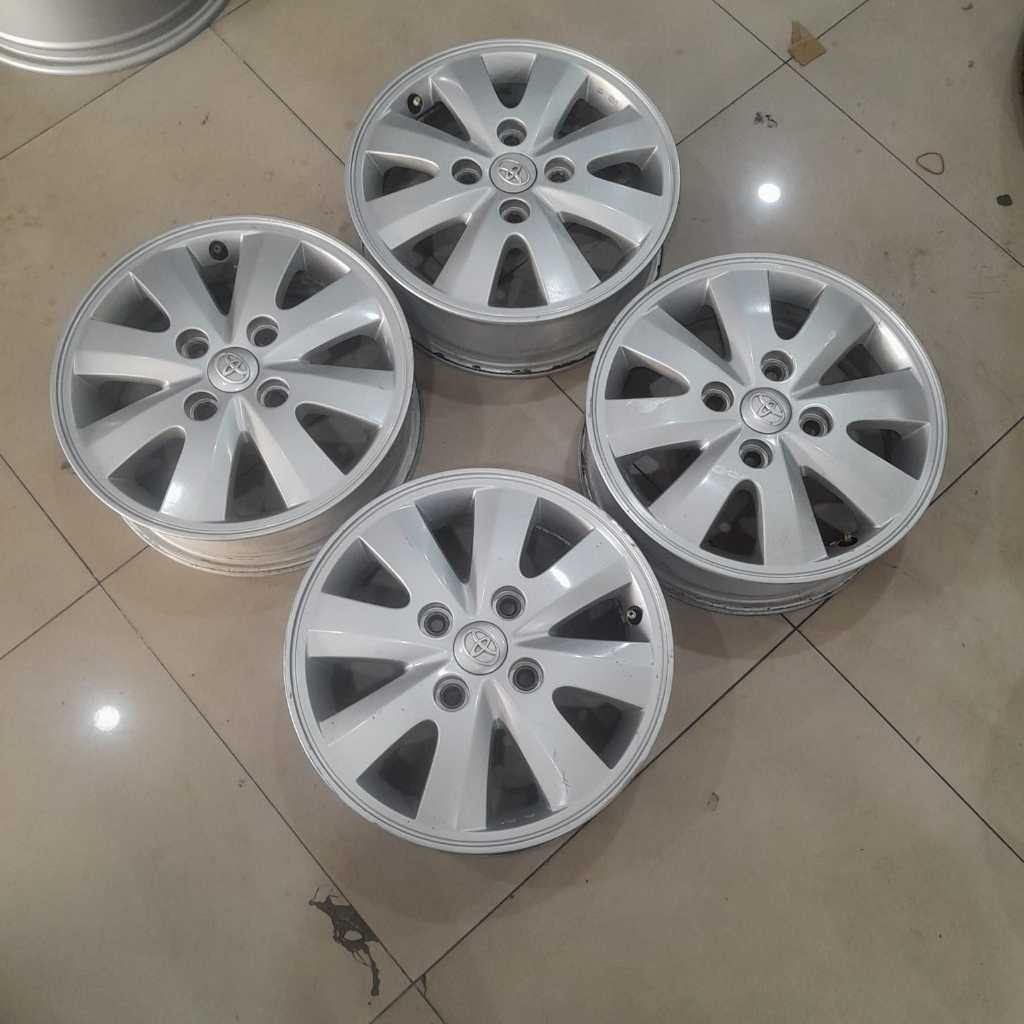 VELG MOBIL SEKEN COPOTAN ORIGINAL AVANZA VELOZ RING 15 LEBAR 5,5 BAUT 4X114