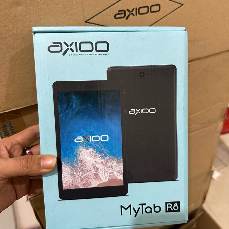 AM Tablet Tab Axio R8 4G LTE Ram 3GB Rom 32GB os 9 Baru GRS RESMI